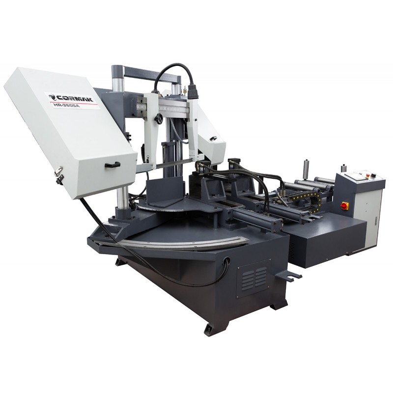Cortadora automática de fita em coluna, serra de fita para metal CORMAK HR600SA