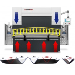 Prancheta hidráulica CORMAK CNC SERVO EURO PB 160x2500