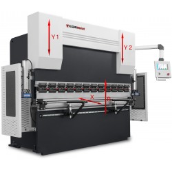 Pregueira hidráulica CORMAK CNC SERVO EURO PB 250x2500