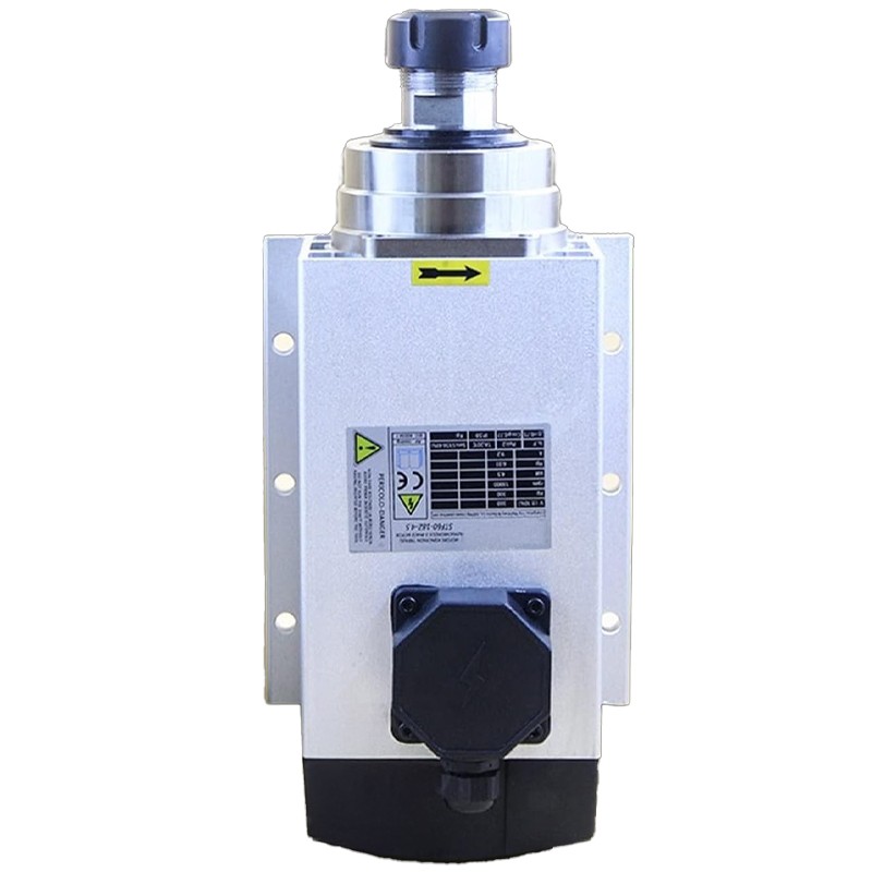 Eixo motor elétrico CNC HQD de 5,5 kW, ER32, 18 000 rpm