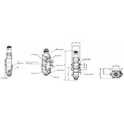 CABEÇA RAYTOOLS BT240S
