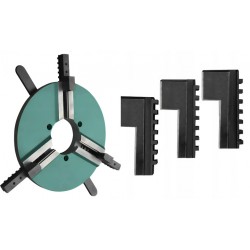 Morsa de três garras com autocentragem para tubos WP400