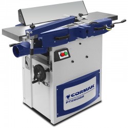 Plaina-calibradora CORMAK PT260QS com eixo espiral