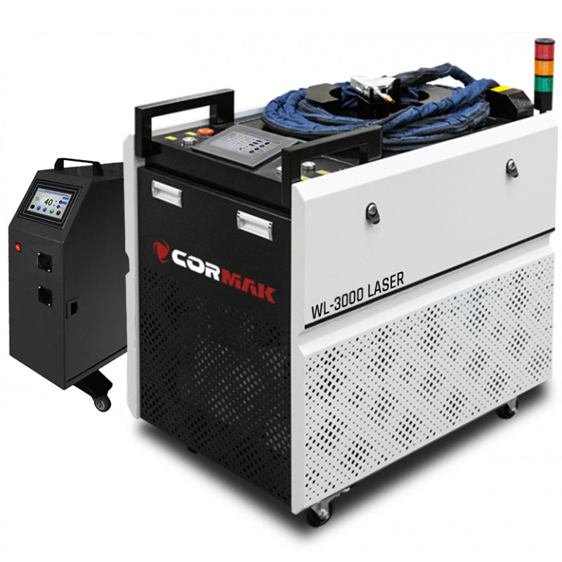 Máquina de soldadura a laser de 3000 W CORMAK WL3000 3 em 1 – Oferta promocional
