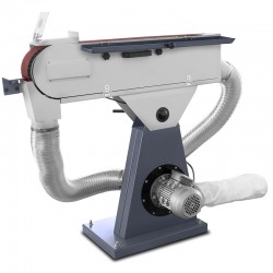 Lixadeira de fita para metal CORMAK SM75DC com exaustão