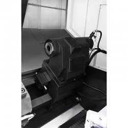 TORNO CNC CK7160X3000 COM MANDRIL HIDRÁULICO PARA 12 FERRAMENTAS E CONTROLADOR SIEMENS SINUMERIK 808D