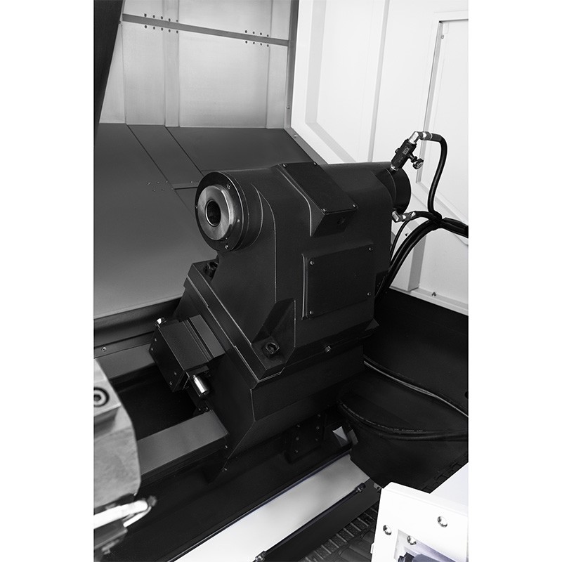 TORNO CNC CK7160X3000 COM MANDRIL HIDRÁULICO PARA 12 FERRAMENTAS E CONTROLADOR SIEMENS SINUMERIK 808D