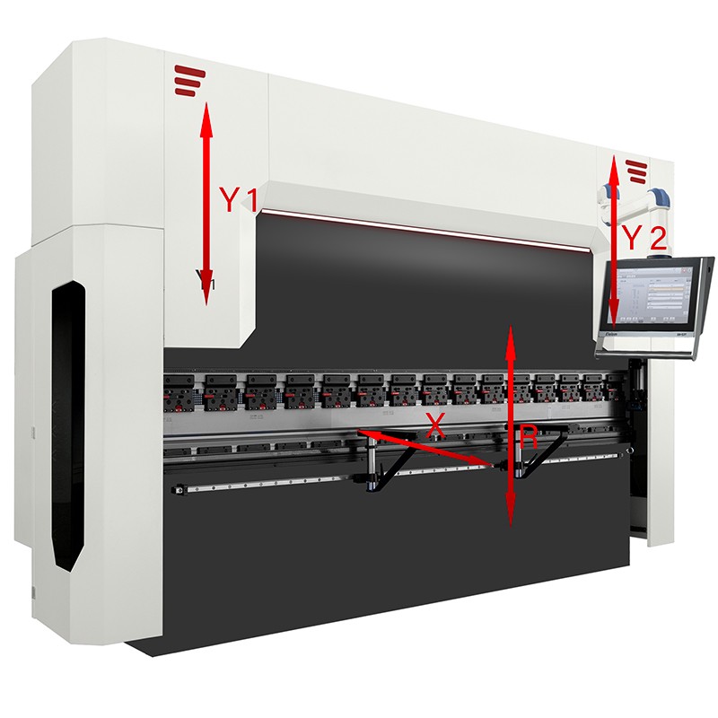Prancheta hidráulica CORMAK CNC ULTIMATE 4+1 130×3200 DA-66T