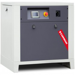 Sprężarka śrubowa z falownikiem LUFT 1000 - 7,5kW - 950 L/min. + Osuszacz ziębniczy N10S + Zbiornik ciśnieniowy pionowy 270 L