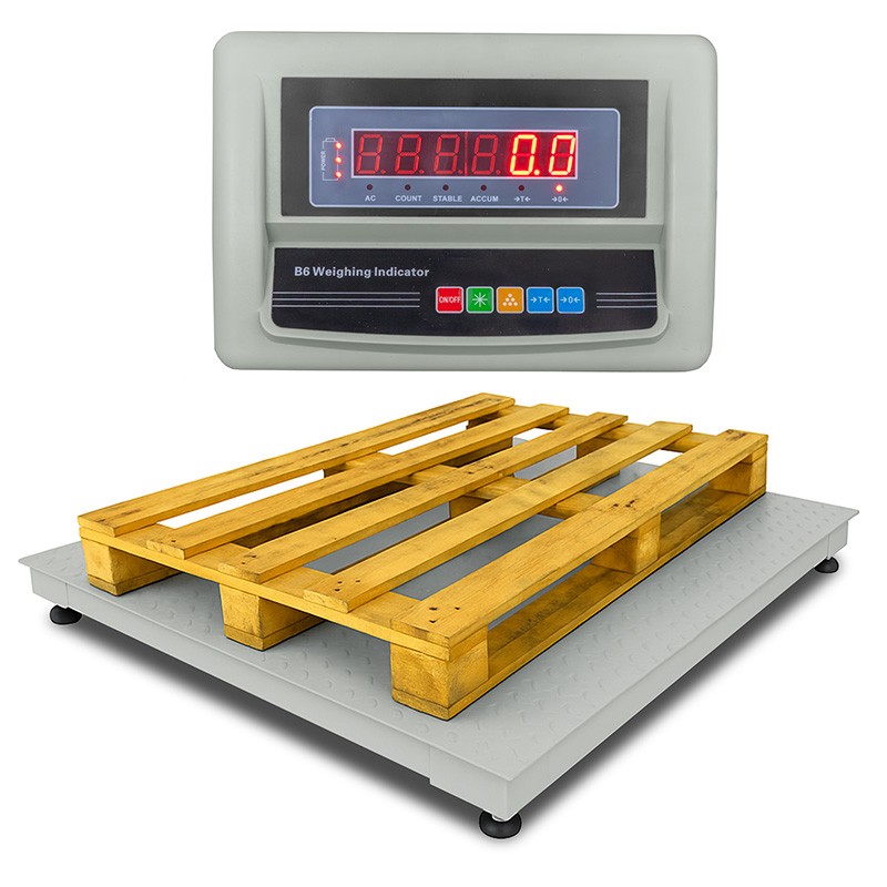 Balança de paletes com plataforma W3T (capacidade de 3000 kg)