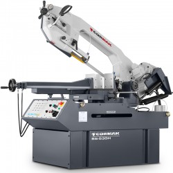 Serra de fita semiautomática, serra de fita para metal CORMAK BS530H