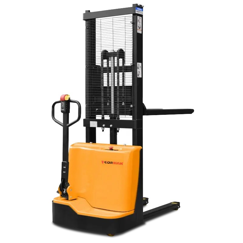 Empilhador elétrico de mastro Q12E16 (capacidade de carga de 1200 kg, altura de elevação de 1600 mm)