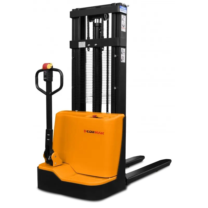Empilhador elétrico de mastro Q12E25 (capacidade de carga de 1200 kg, altura de elevação de 2500 mm)