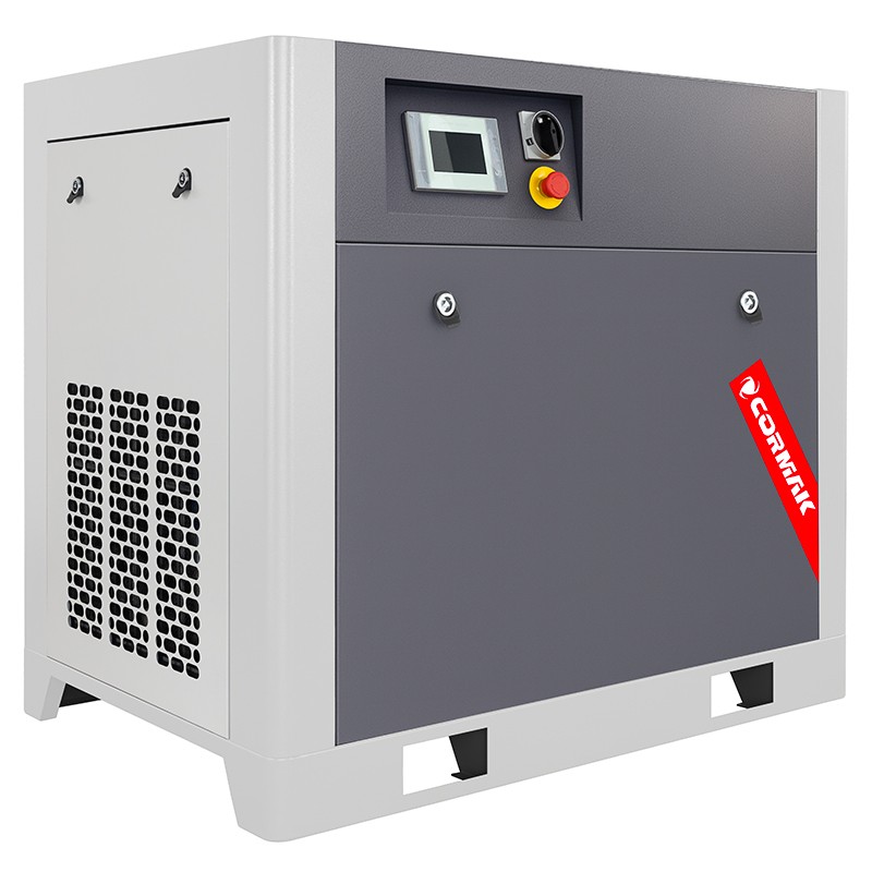 Sprężarka śrubowa z falownikiem LUFT 1500 - 11kW - 1580 L/min. + Osuszacz ziębniczy N20S + Zbiornik ciśnieniowy pionowy 500 L