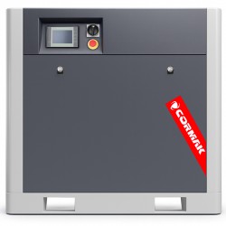 Sprężarka śrubowa z falownikiem LUFT 1500 - 11kW - 1580 L/min. + Osuszacz ziębniczy N20S + Zbiornik ciśnieniowy pionowy 500 L