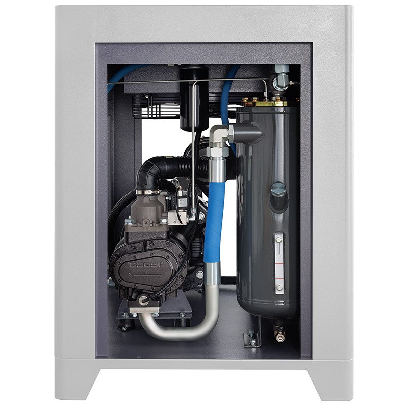 Sprężarka śrubowa z falownikiem LUFT 1500 - 11kW - 1580 L/min. + Osuszacz ziębniczy N20S + Zbiornik ciśnieniowy pionowy 1000 L