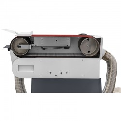 Lixadeira de fita para metal CORMAK SM150D com exaustor