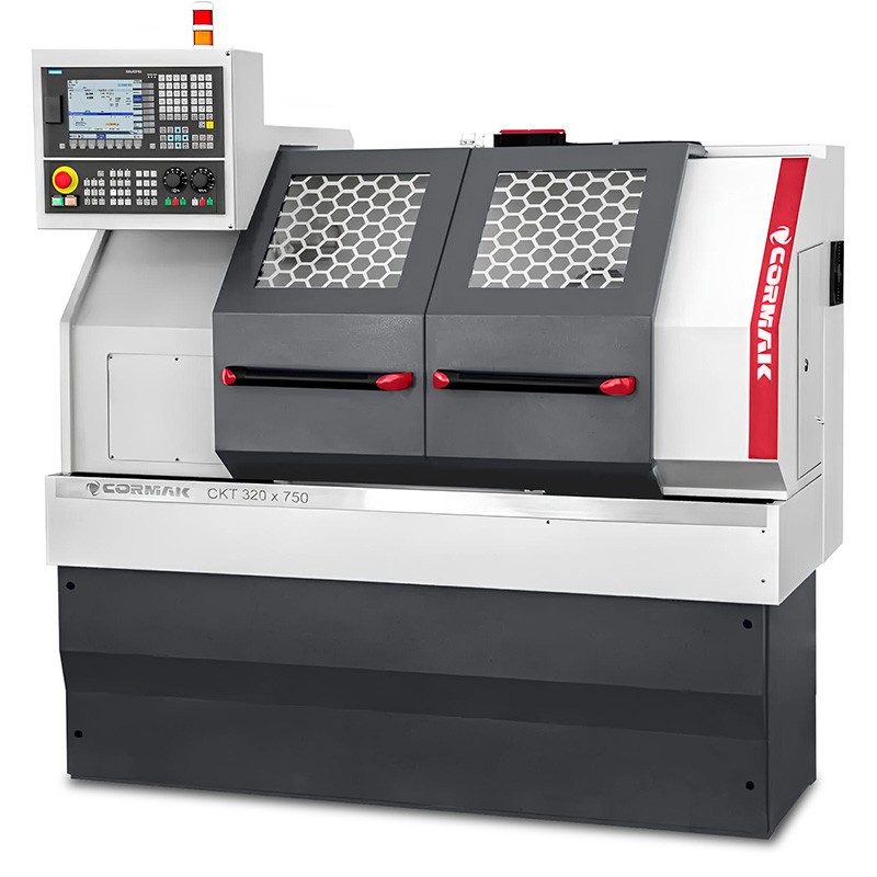 TORNO CNC CORMAK 320x750 COM MANDRIL MANUAL SIEMENS SINUMERIK