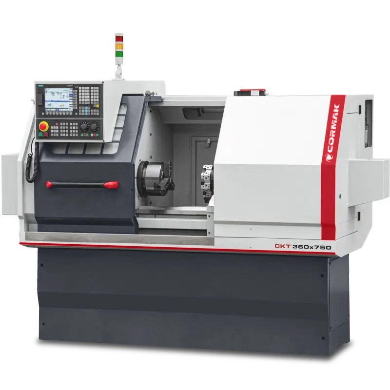 TORNO CNC 360x750 COM MANDRIL MANUAL SIEMENS SINUMERIK