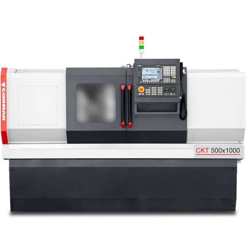 TORNO CNC CORMAK 500x1000 COM MANDRIL MANUAL SIEMENS SINUMERIK