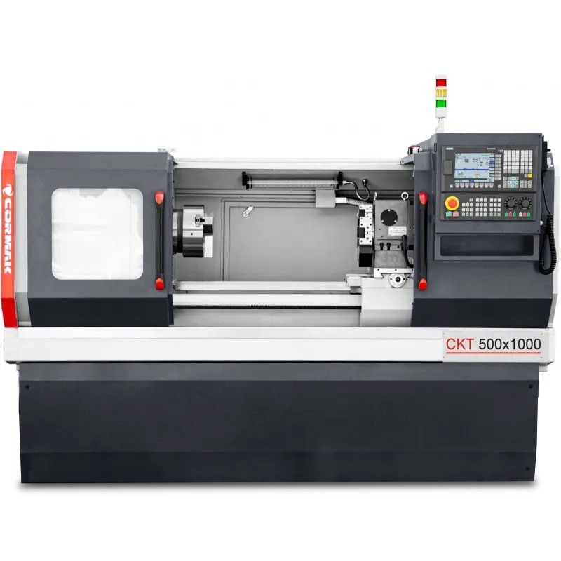TORNO CNC CORMAK 500x1000 COM MANDRIL MANUAL SIEMENS SINUMERIK