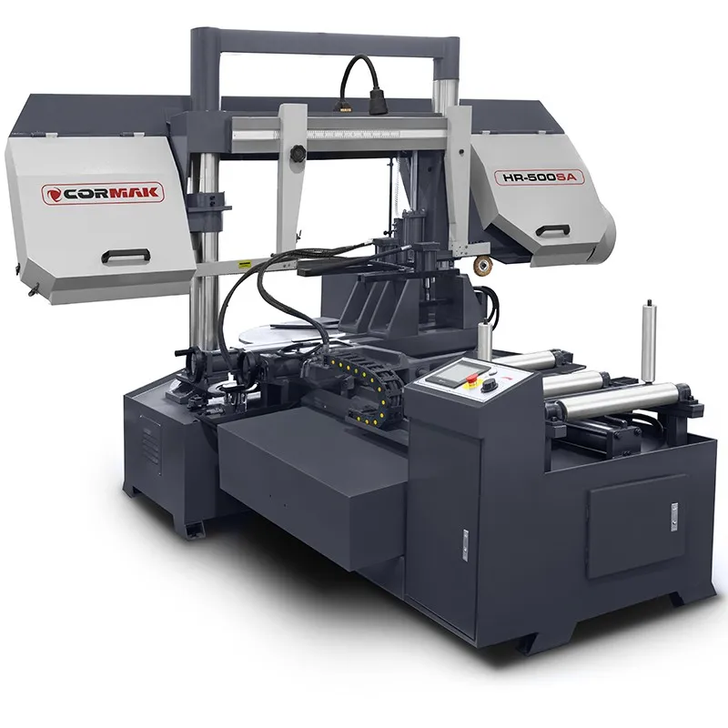 Cortadora automática de fita em coluna, serra de fita para metal CORMAK HR500SA