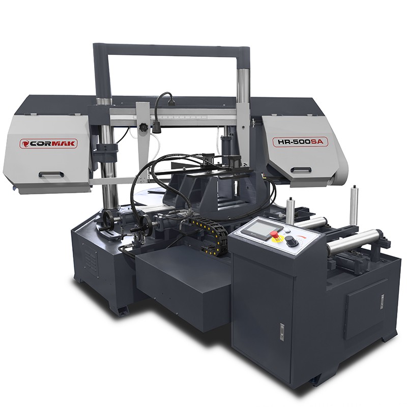 Cortadora automática de fita em coluna, serra de fita para metal CORMAK HR500SA