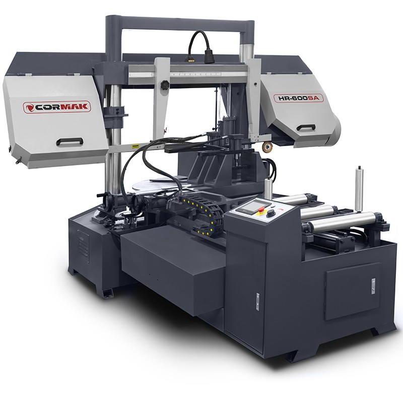 Cortadora automática de fita em coluna, serra de fita para metal CORMAK HR600SA