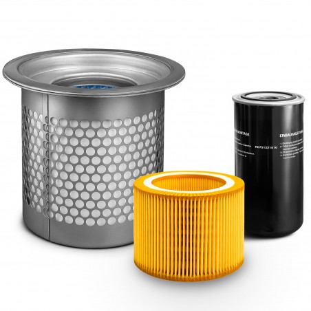 Conjunto de filtros para o compressor LUFT 700 / LUFT 700 COMPACT / THEOR 7,5-10