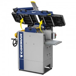 Plaina-calibradora CORMAK PT265T 400 V com mesas prolongadas