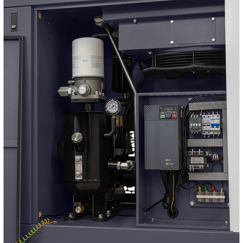 Compressor de parafuso com secador - LUFT 1500 VSD+PM COMPACT 11 kW - 1650 l/min