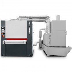 Lixadeira de fita larga, desbastadora, desbastadora de metal CORMAK - SG1000RP