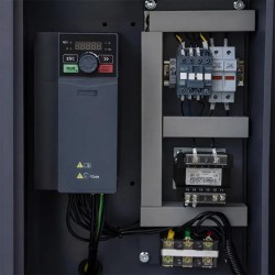 Sprężarka śrubowa LUFT 700 VSD+PM - 5,5kW - 650L/min. + Osuszacz ziębniczy N10S + Zbiornik ciśnieniowy pionowy 500 L