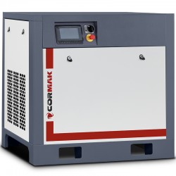 Compressor de parafuso com inversor CORMAK THEOR 30 - 22 kW - 3200 l/min. 10 bar