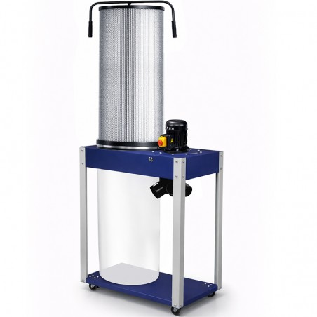 Aspirador de serradura, aparas e pó CORMAK FM340 230 V FILTRO DE PÓ