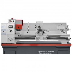 Torno universal convencional CORMAK TYTAN 250x750 Vario 230 V com base