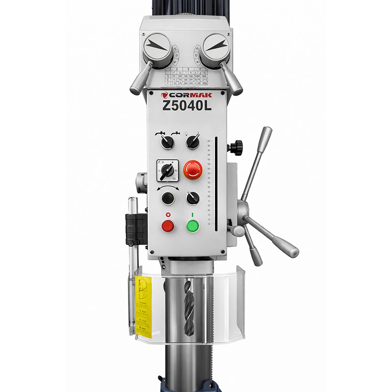 Brocadeira de coluna CORMAK Z5040L com mesa angular em cubo