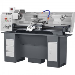 Torno universal convencional CORMAK 310 x 900 230 V com base + lâminas + espigão rotativo