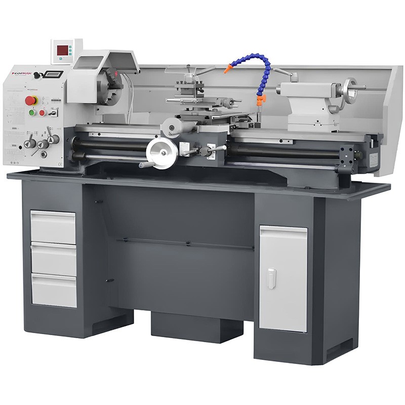Torno universal convencional CORMAK 310 x 900 230 V com base + lâminas + espigão rotativo