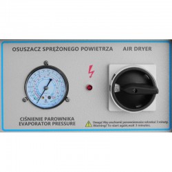 Sprężarka śrubowa LUFT 1000 - 7,5kW - 950 L/min. + Osuszacz ziębniczy N10S + Butla pionowa na sprężone powietrze 1000 L