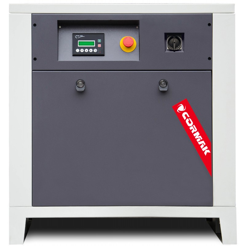 Sprężarka śrubowa LUFT 1000 - 7,5kW - 950 L/min. + Osuszacz ziębniczy N10S + Butla pionowa na sprężone powietrze 1000 L
