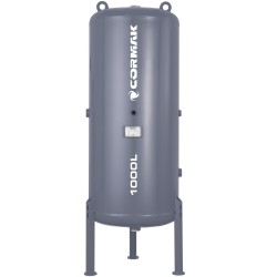 Sprężarka śrubowa LUFT 1000 - 7,5kW - 950 L/min. + Osuszacz ziębniczy N10S + Butla pionowa na sprężone powietrze 1000 L