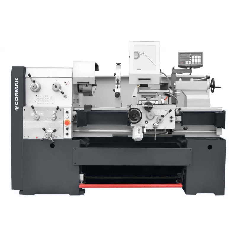 Torno universal convencional CORMAK 500 x 1500 / 80 + facas + espiga rotativa