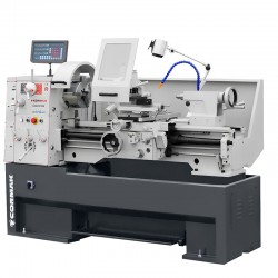 Torno universal convencional CORMAK 410 x 1000 + lâminas + espiga rotativa