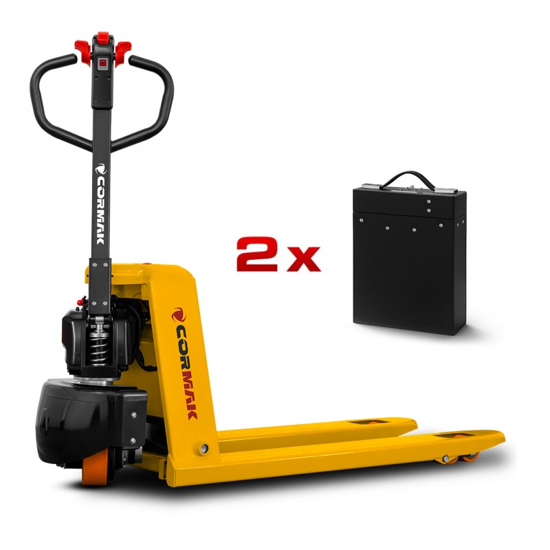 Elektryczny wózek paletowy Q15-4 1500kg Li-Ion (podnoszenie i jazda elektryczna) + dodatkowa bateria