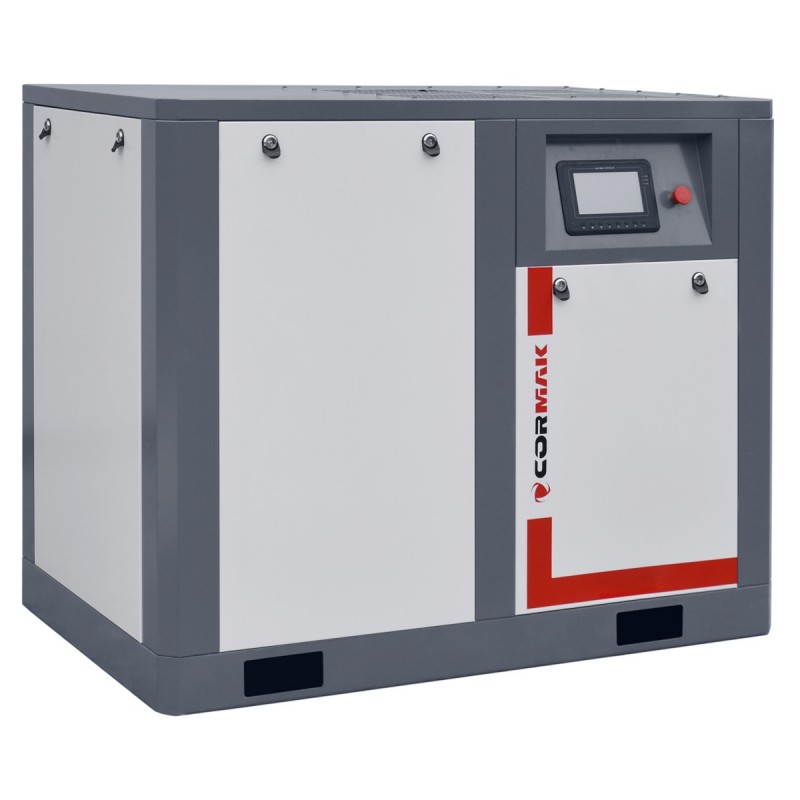 Sprężarka śrubowa z falownikiem THEOR 50 - 37kW - 7000 L/min. + Osuszacz ziębniczy N50S + Zbiornik ciśnieniowy pionowy 2000L