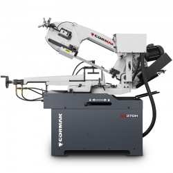 Serra de fita semiautomática para metal CORMAK BS370H