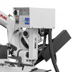 Serra de fita semiautomática para metal CORMAK BS370H