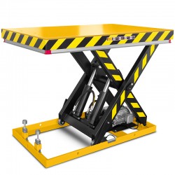 Mesa elevatória elétrica tipo tesoura TA2000 (capacidade de carga de 2000 kg, altura de elevação de 1000 mm)