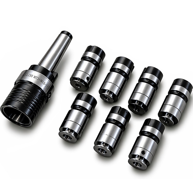 Perfuradora industrial com engrenagem CORMAK ZS-40B com avanço automático + conjunto de mandris para roscar